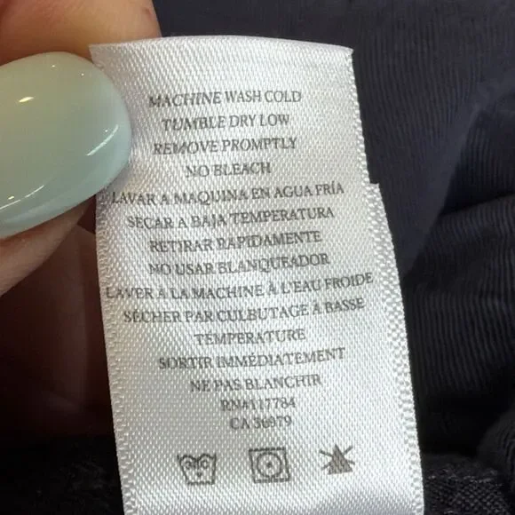 Rails Maverick Military Style Jacket S Indigo Aviation Utility Tencel Coastal - Picture 9 of 9